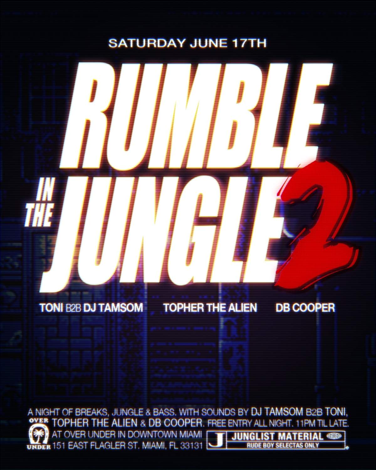 Rumble In The Jungle 2 At Over Under Miami