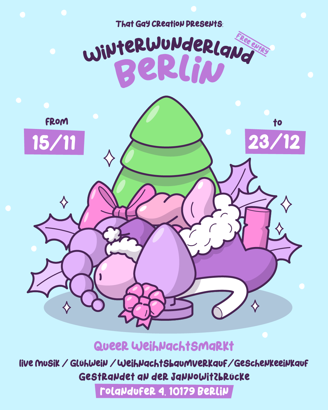 Free Open Air Closing Party At Winter Wunderland In Berlin Mitte At