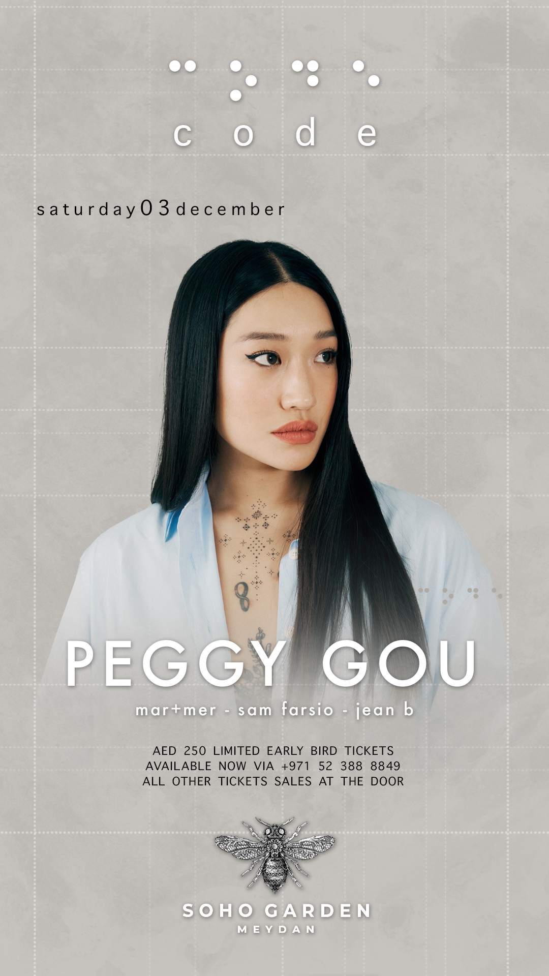 Peggy Gou At Soho Garden Dxb Dubai