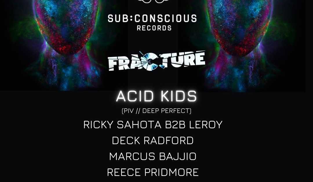 Sub Conscious Records X FRACTURE LDN At Basing House London