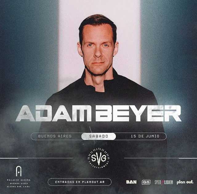 Adam Beyer By Savage En Tba Palacio Alsina Microcentro Buenos Aires