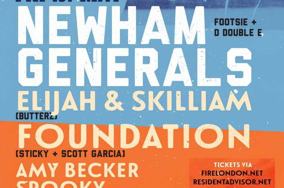 Oioi 1st Birthday With Newham Generals Elijah Skilliam At Fire London