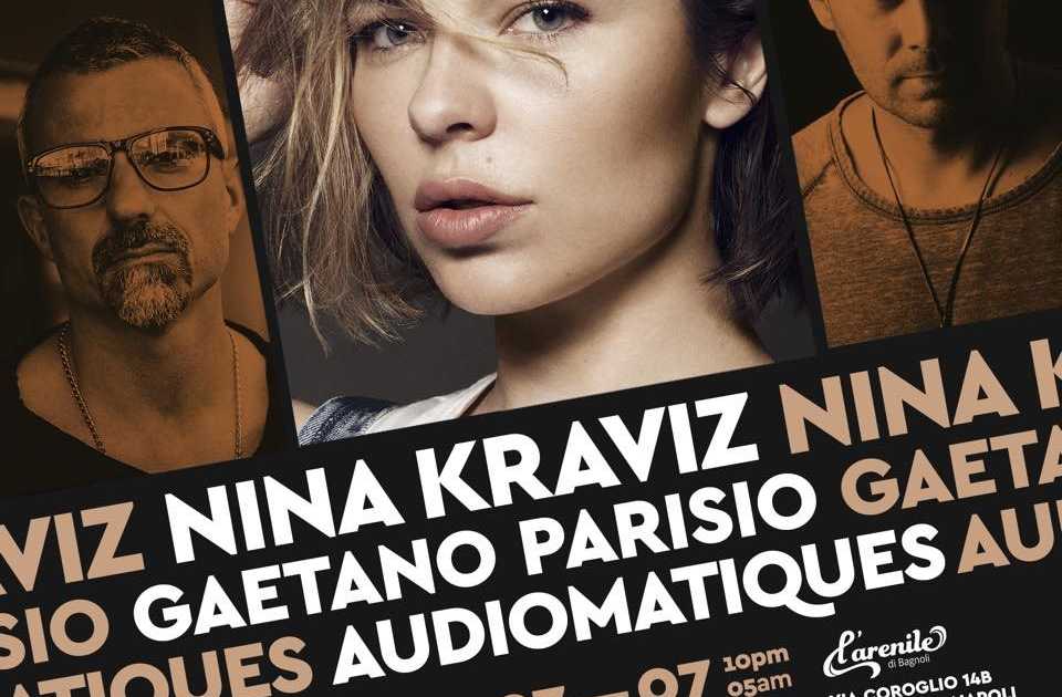 Nina Kraviz Gaetano Parisio Audiomatiques Em Flava Beach By Lido