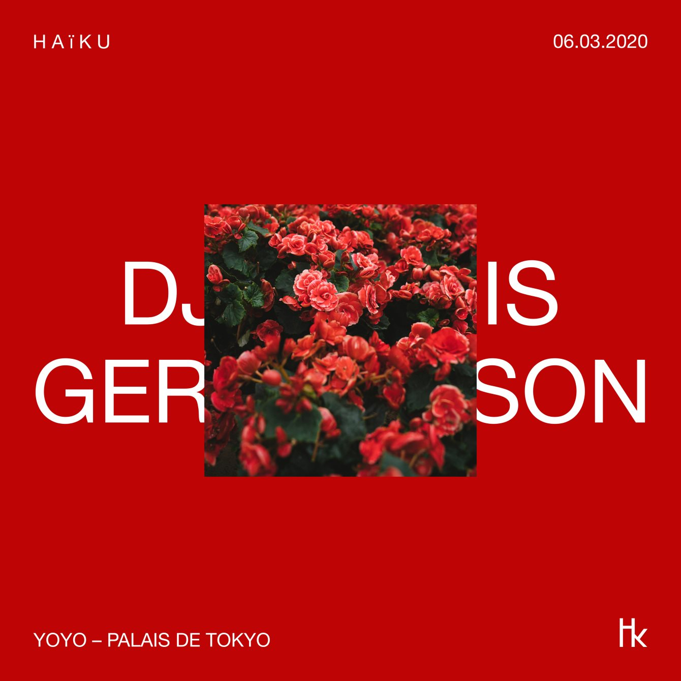 H A I K U X Dj Tennis X Gerd Janson At Yoyo Palais De Tokyo Paris Ra