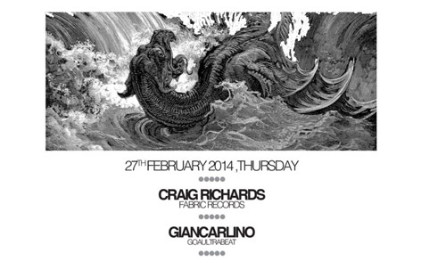 Goa Club welcomes Craig Richards to Rome image