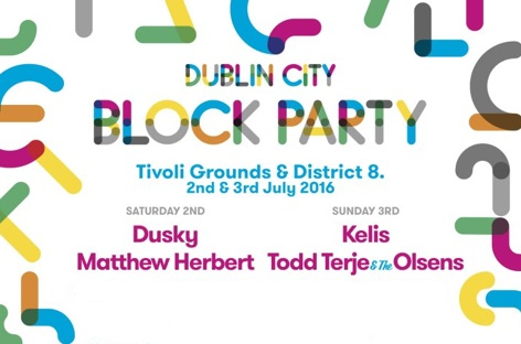 Leon Vynehall, Marcellus Pittman billed for Dublin City Block Party 2016 image