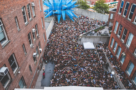 MoMA PS1 Warm Up books Omar-S, Antal, Gang Gang Dance for 2018 season image