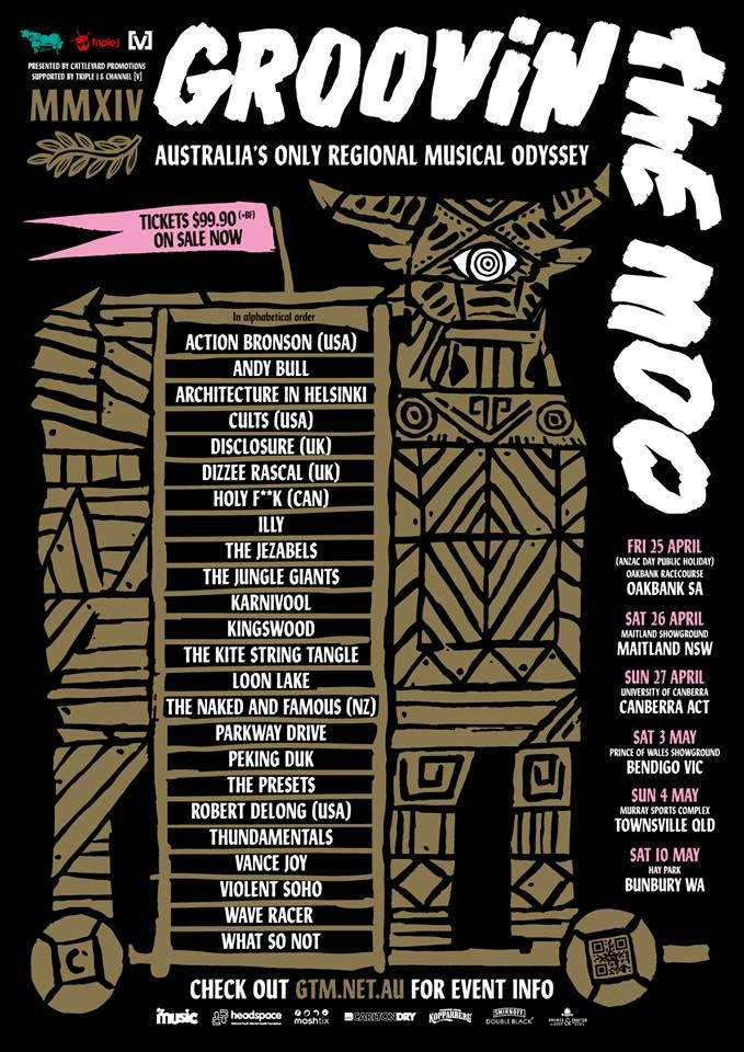 Groovin The Moo 14 Oakbank At Oakbank Racecourse Adelaide 14 Ra