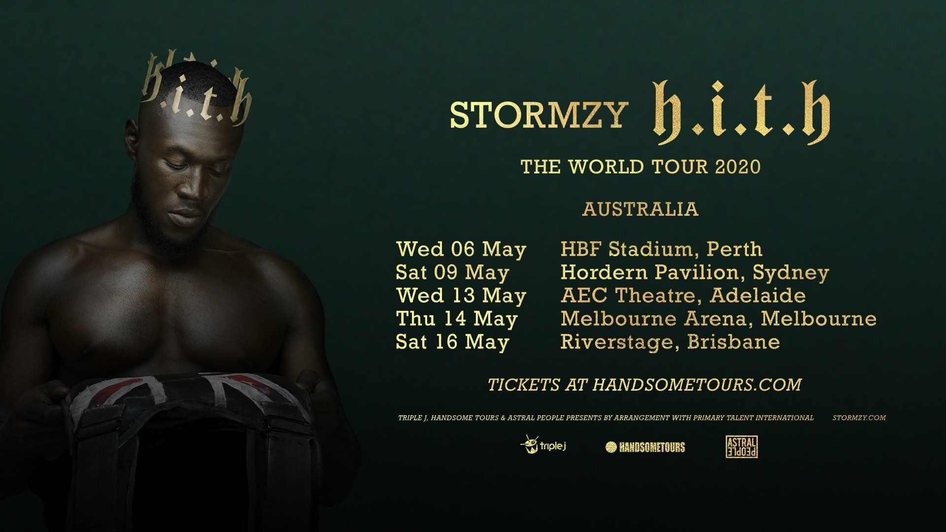 Stormzy At Hbf Stadium Perth Ra