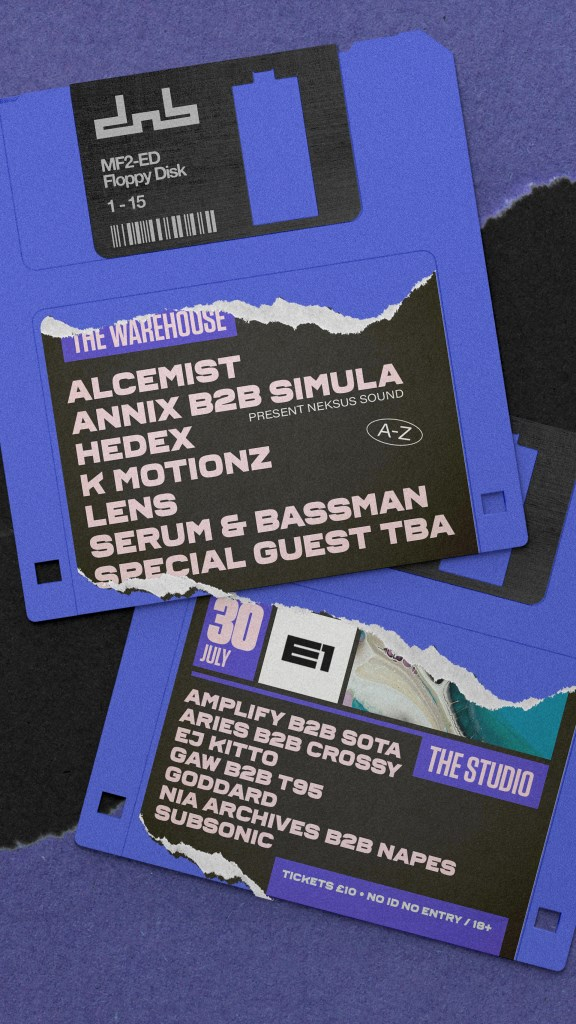 Dnb Allstars: London - Flyer back