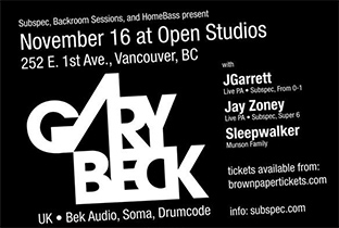 Gary Beck hits Vancouver image