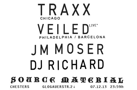 Traxx plays Source Material image