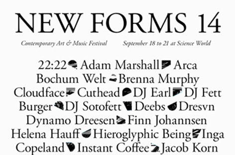 Hieroglyphic Being, Oneohtrix Point Never billed for New Forms 14 image