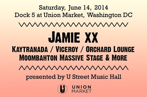 Jamie xx plays The Union BBQ in DC image