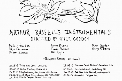 Arthur Russell's Instrumentals to be performed across Europe image