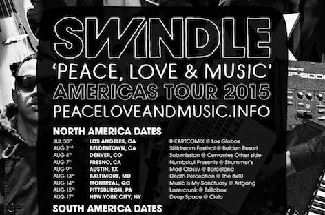 Swindle announces tour of North and South America image
