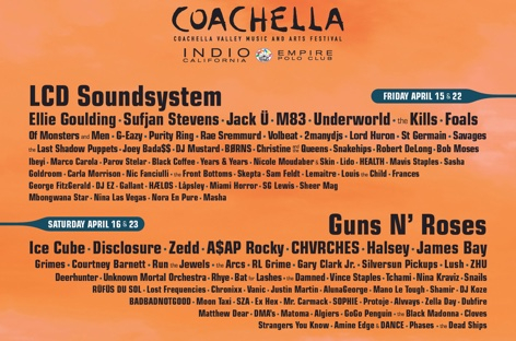 LCD Soundsystem, Underworld play Coachella 2016 image