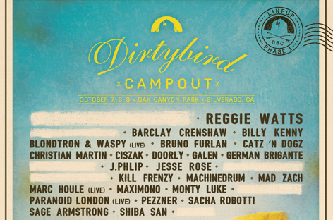 Machinedrum, Paranoid London to play Dirtybird Campout 2016 image