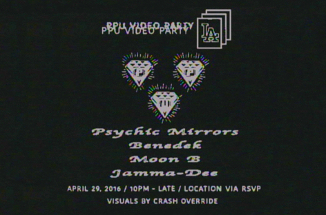 Psychic Mirrors, Moon B play PPU Video Party in LA image