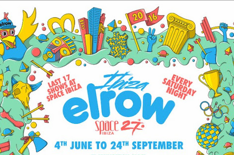 Elrow Ibiza confirms Seth Troxler, Joseph Capriati, Sasha for 2016 image