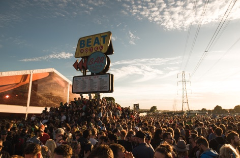 Jamie xx, Palms Trax, Lena Willikens play The Beat Hotel at Glastonbury 2017 image