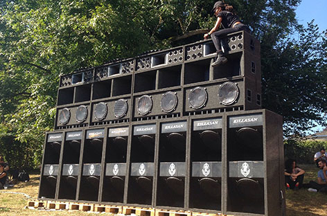 Hard Wax's Killasan sound system tours Italy with Shackleton, Beatrice Dillon image