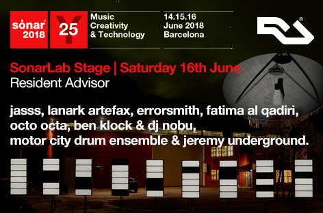 Resident Advisor to host SonarLab stage at Sónar's 25th anniversary image
