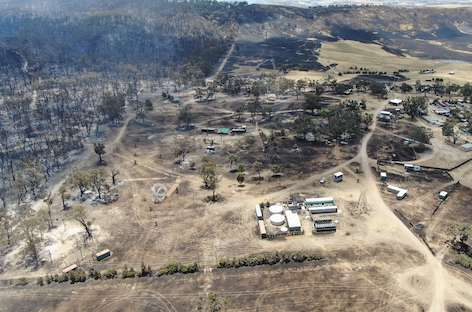Australian bushfire forces Rainbow Serpent Festival to reschedule image