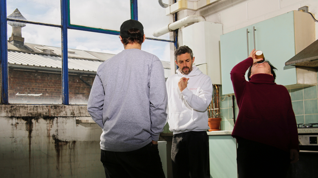 Raime & Valentina Magaletti's post-punk project Moin announces debut album, Moot! image