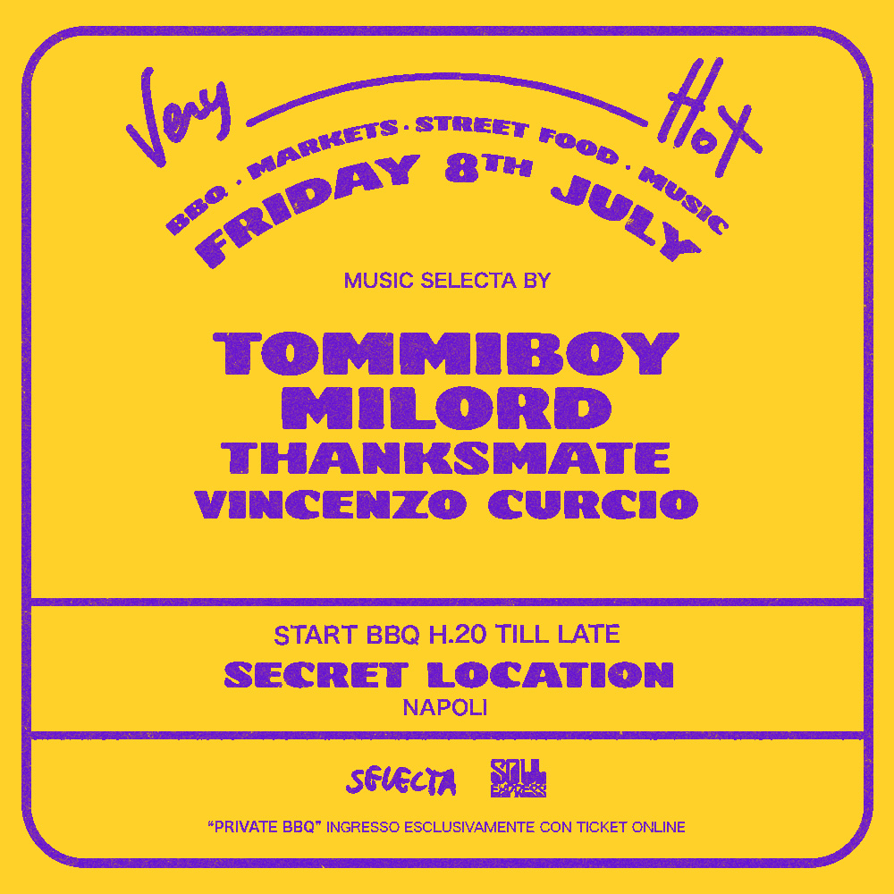 Soul Express Disco BBQ with Tommiboy + Milord + ThanksMate - Flyer front