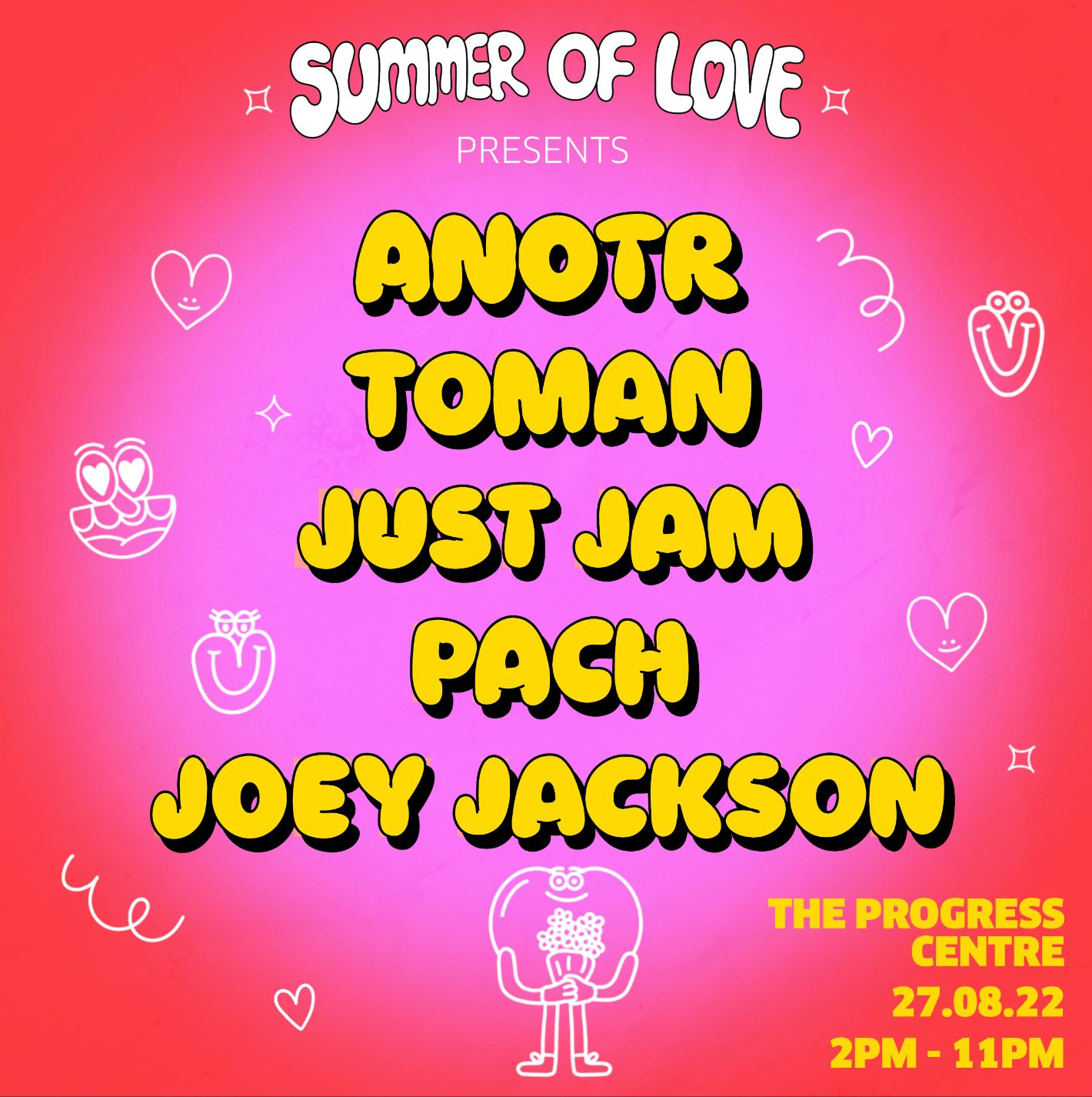 SOL presents: ANOTR, Toman, PACH, Just Jam, Joey Jackson - Flyer front