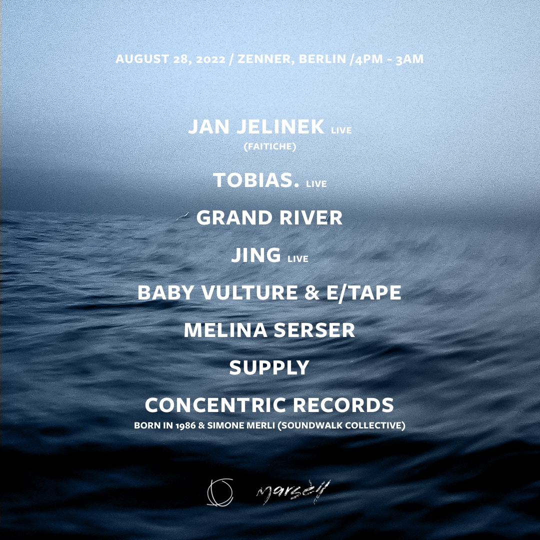 Concentric Records x Zenner - Flyer front