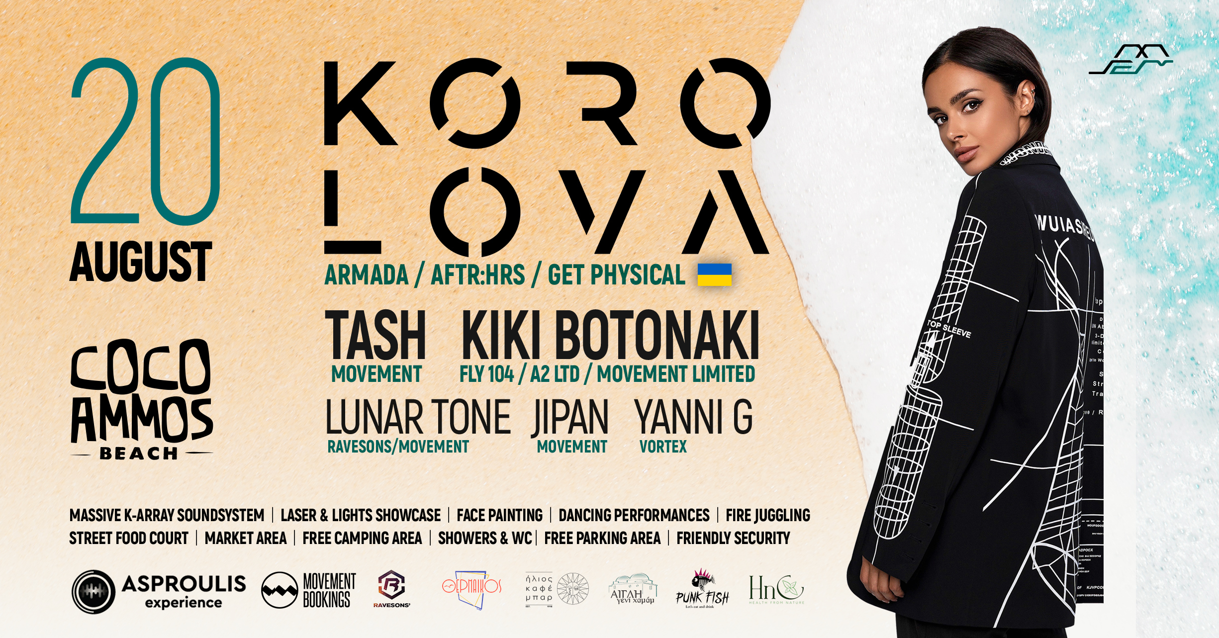 MOVEMENT presents KOROLOVA - Flyer back