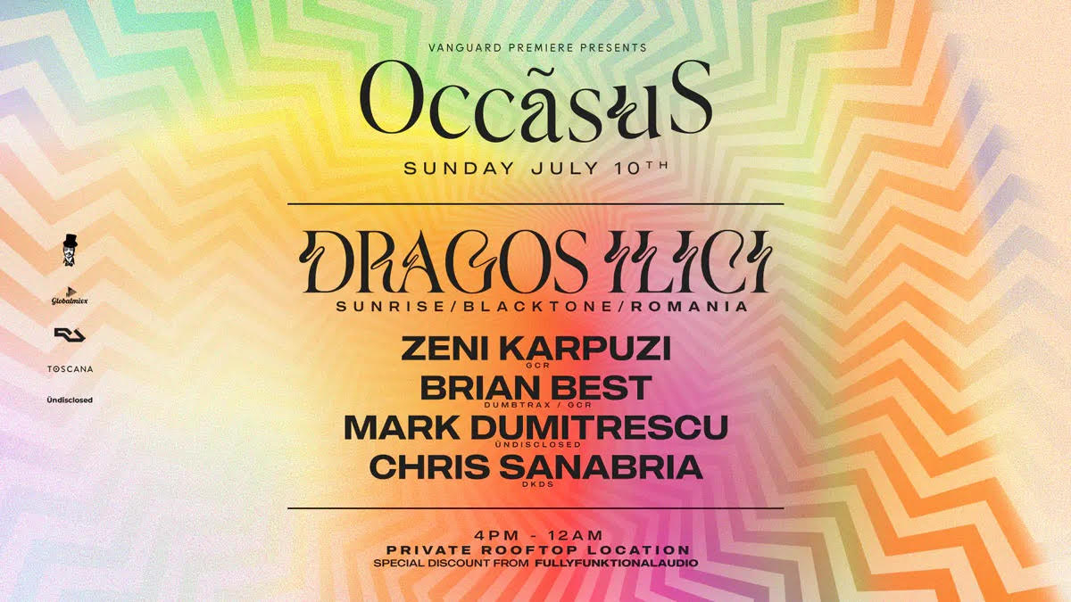 Occasus - Dragos Illici - Flyer front