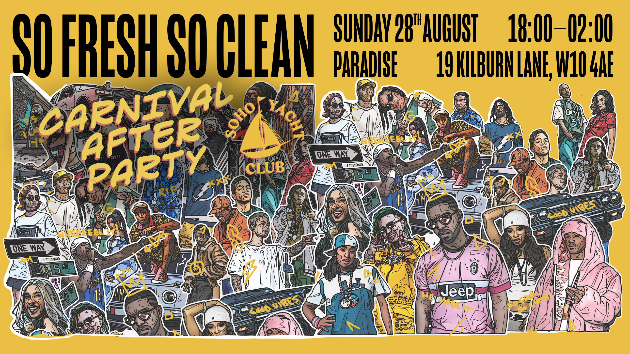 So Fresh So Clean - Carnival After Party - Flyer front