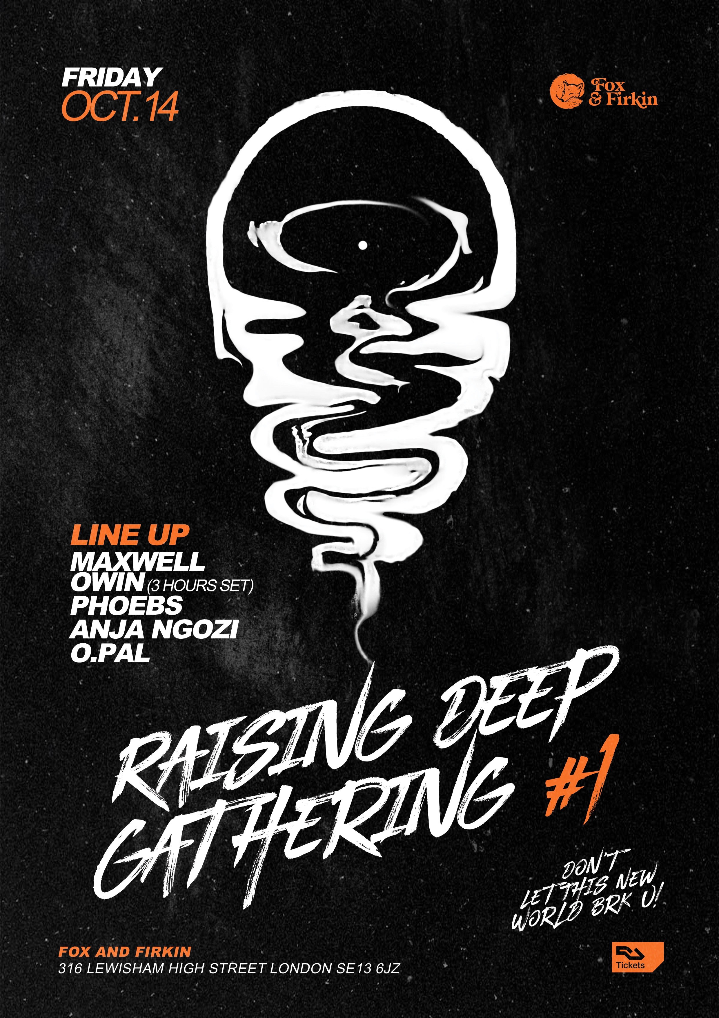 Raising Deep Gathering #1 - Flyer front