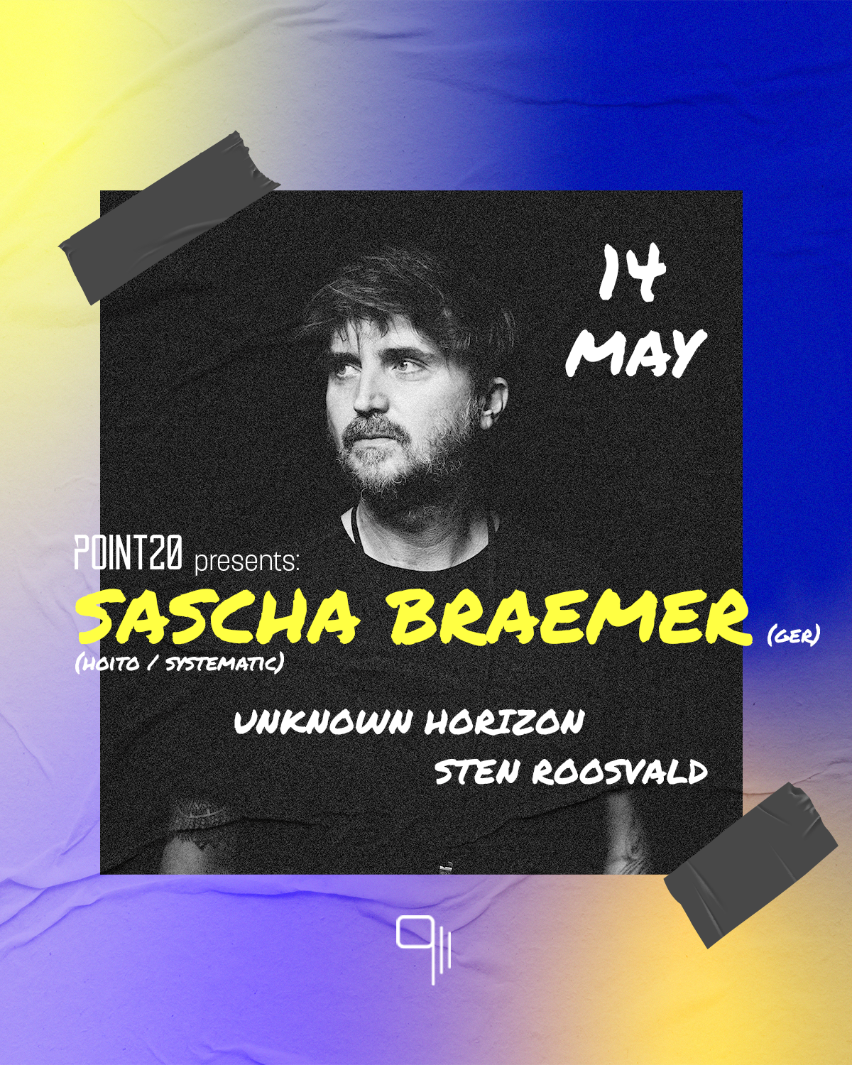Sascha Braemer (GER) (Hoito/Systematic) - Flyer front