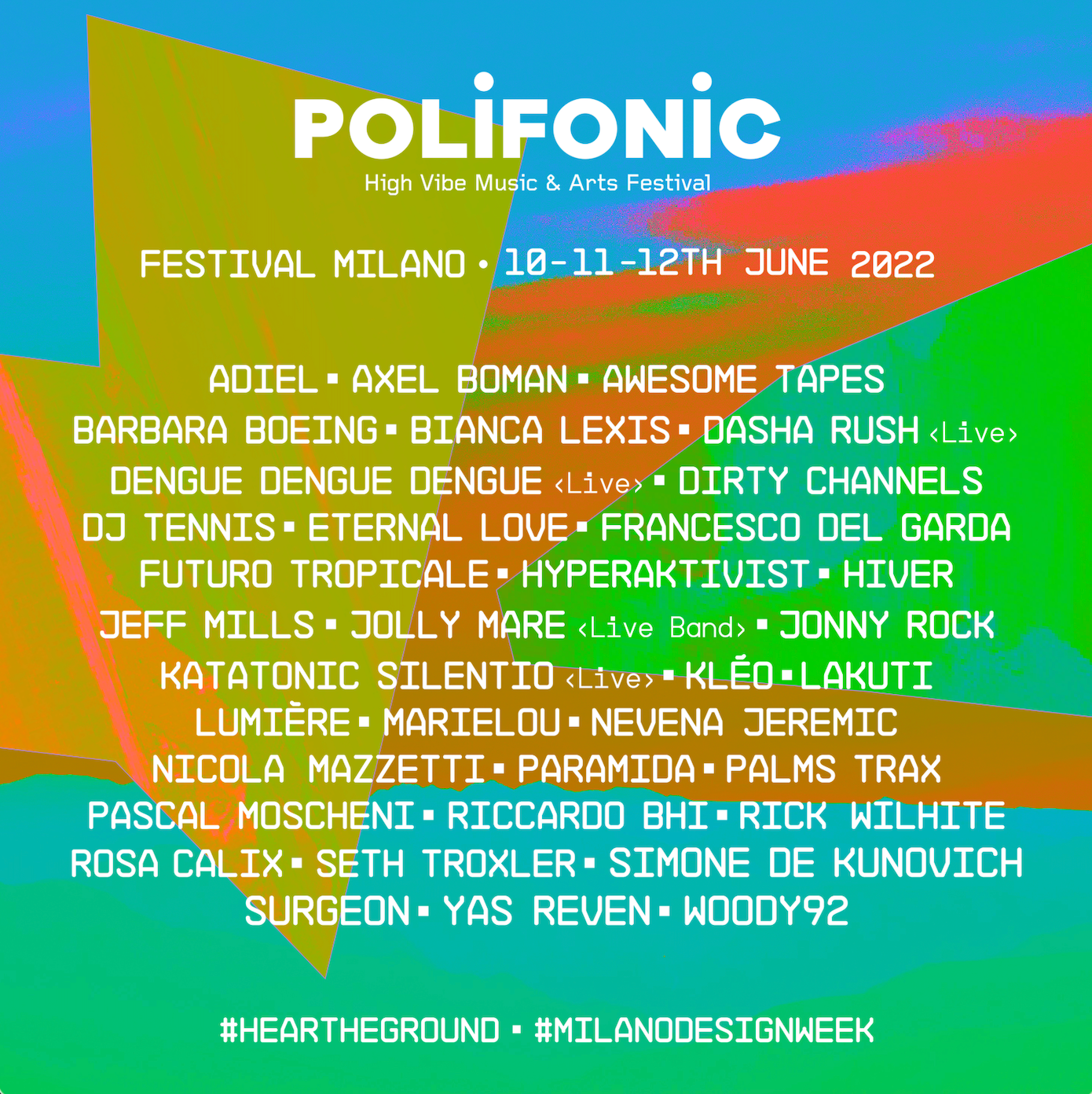 Polifonic FESTIVAL MILANO - DAY 3 - Flyer front