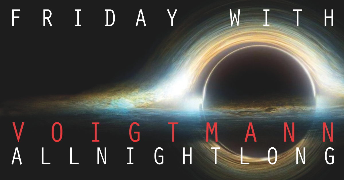 A Friday with Voigtmann all night long - Flyer front