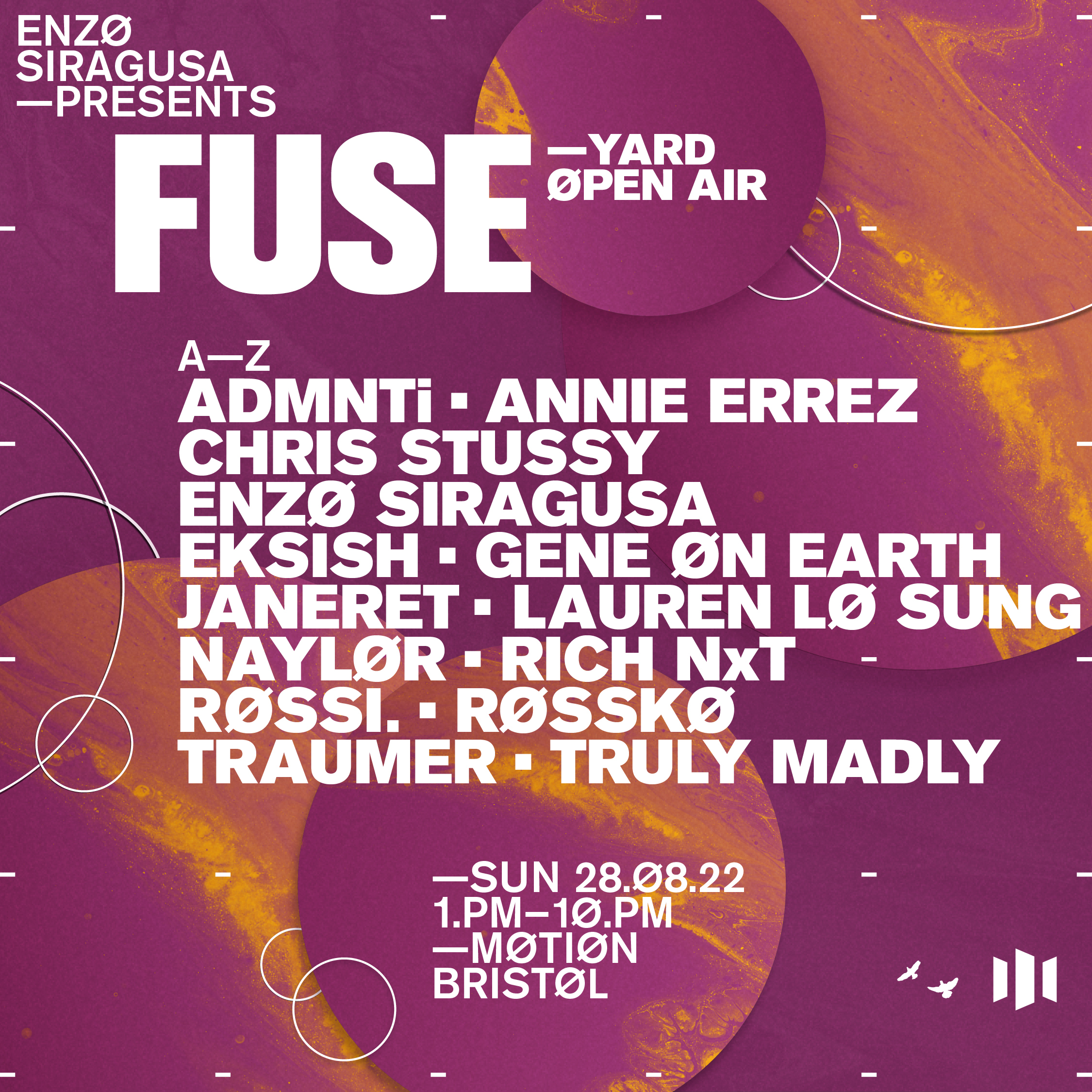 Motion x FUSE: Open Air - Flyer front