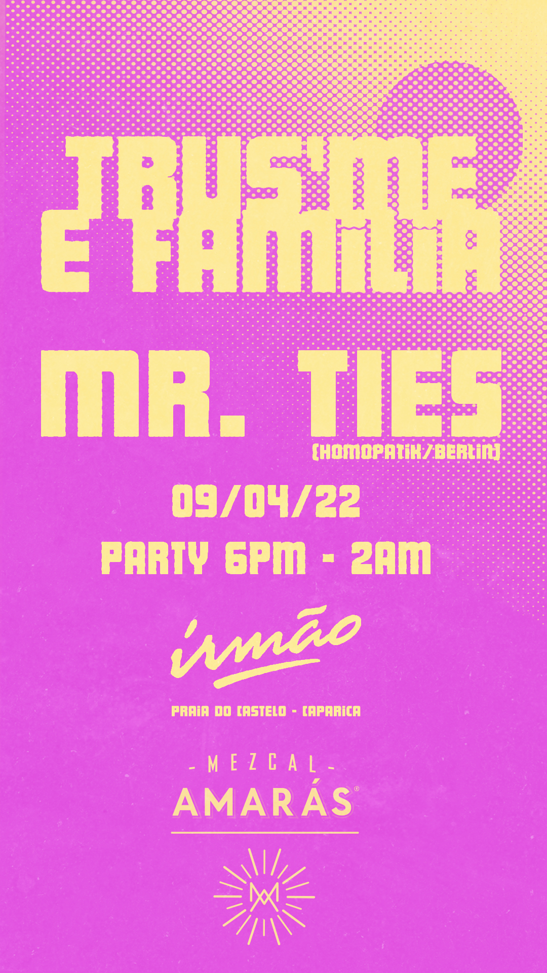 Trus'me E Familia with Mr Ties - Flyer front