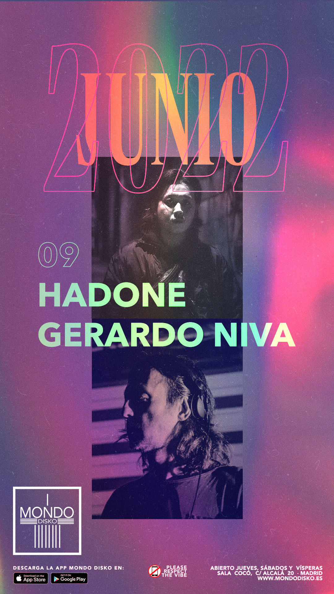 Hadone / Gerardo Niva - Flyer front