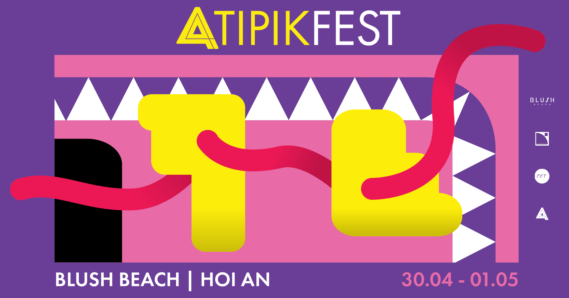 ATIPIK FEST / Hoi An - Flyer front