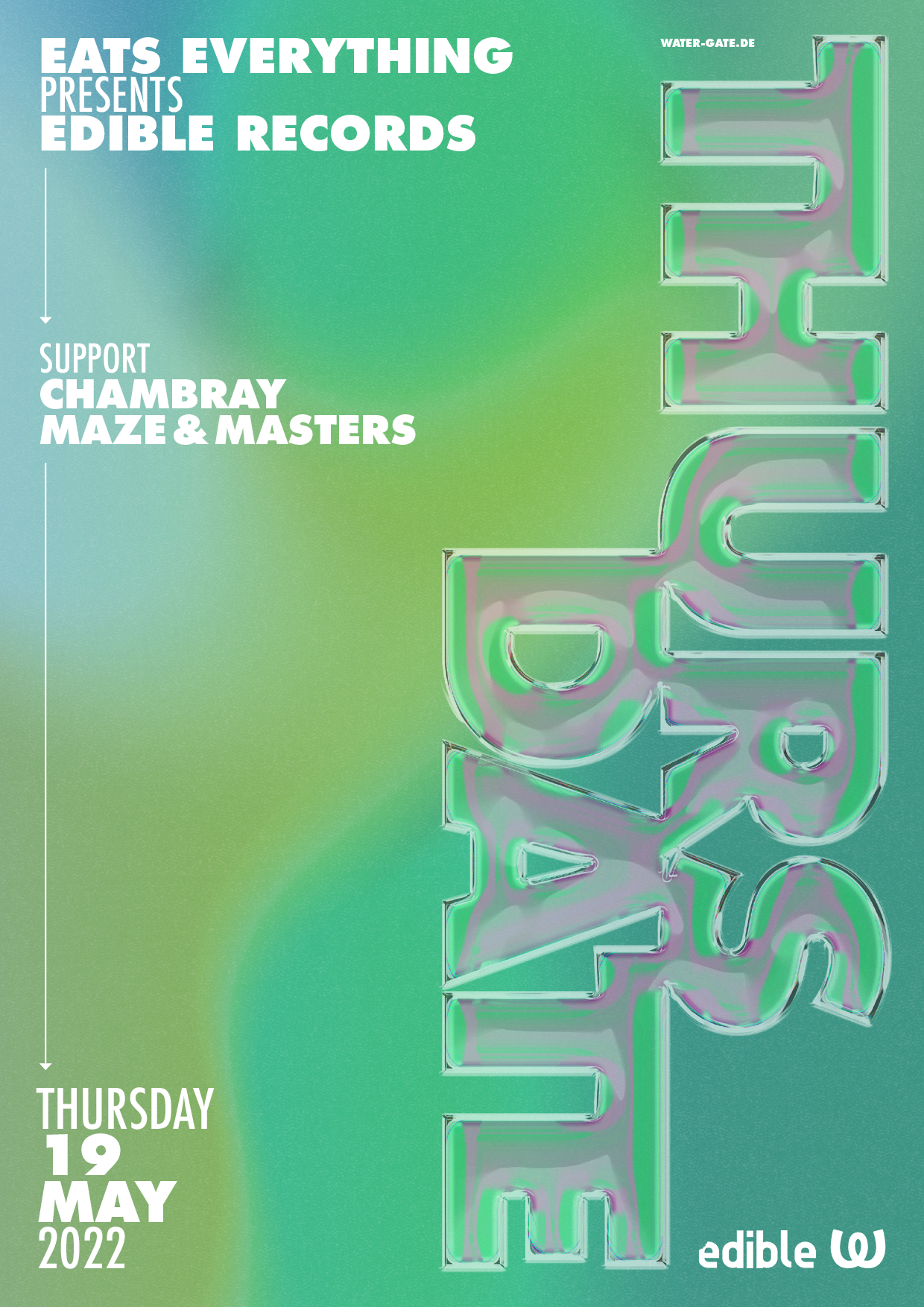 Thursdate: Eats Everything pres. Edible Records with Chambray, Maze & Masters - Flyer front