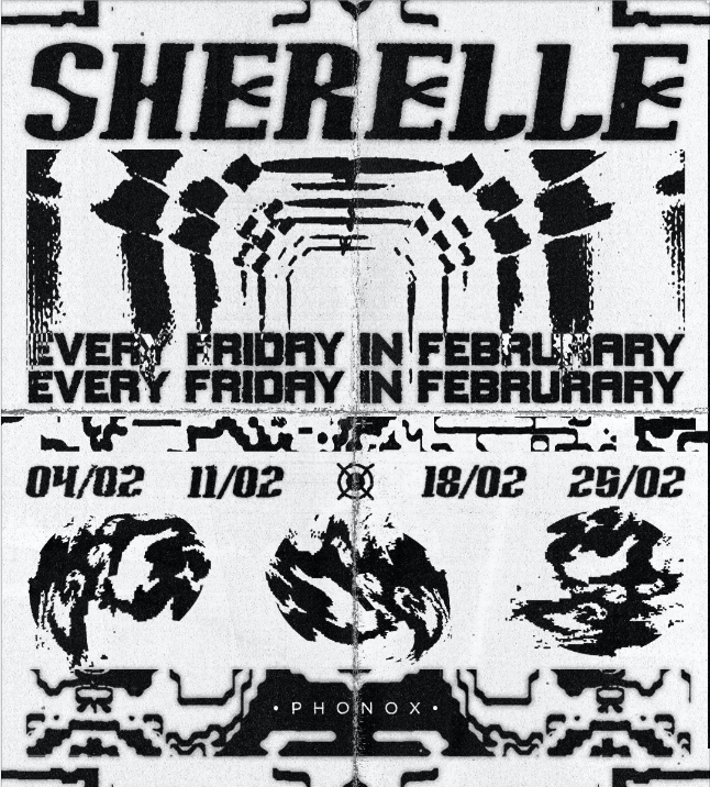 Sherelle: Every Friday in February - Flyer back