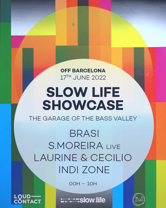 Slow Life - Off Barcelona - Flyer front