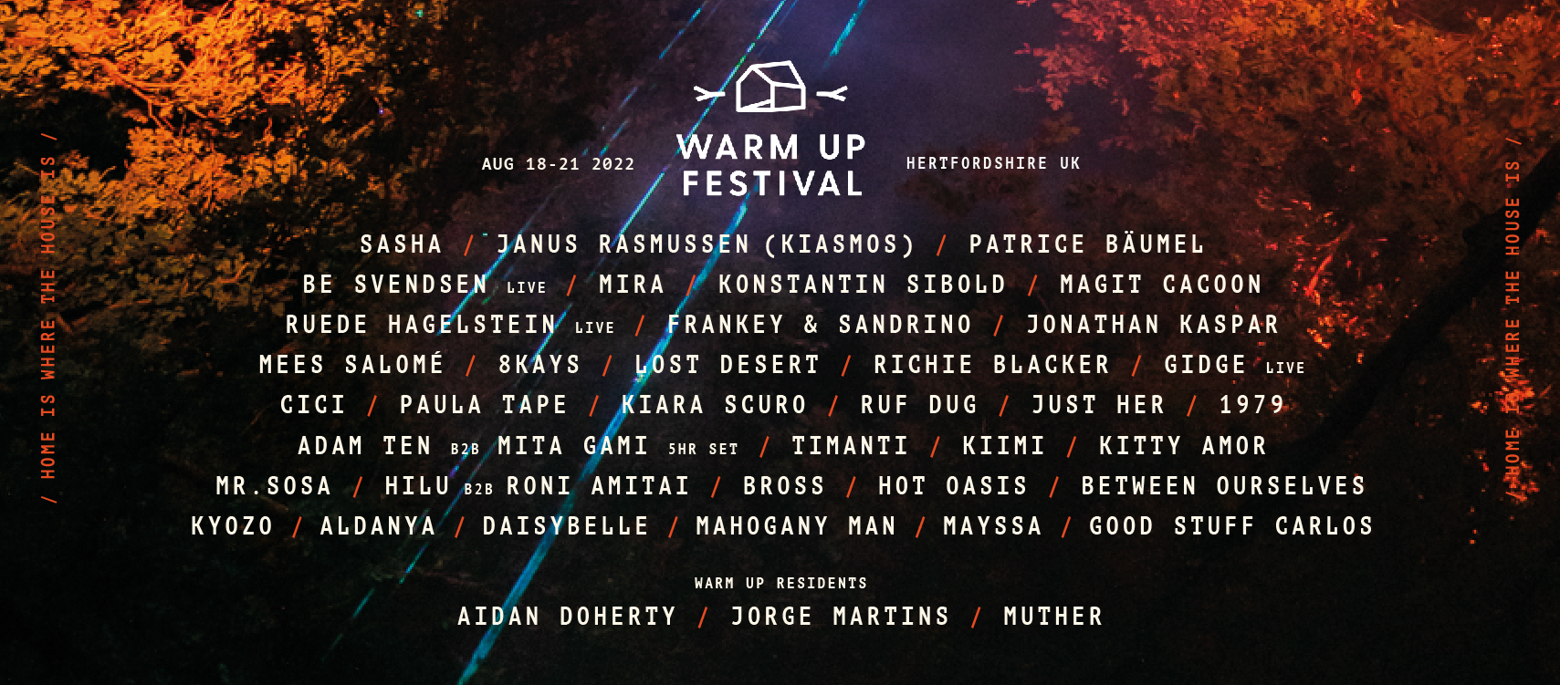 Warm Up Festival 2022 - Flyer front
