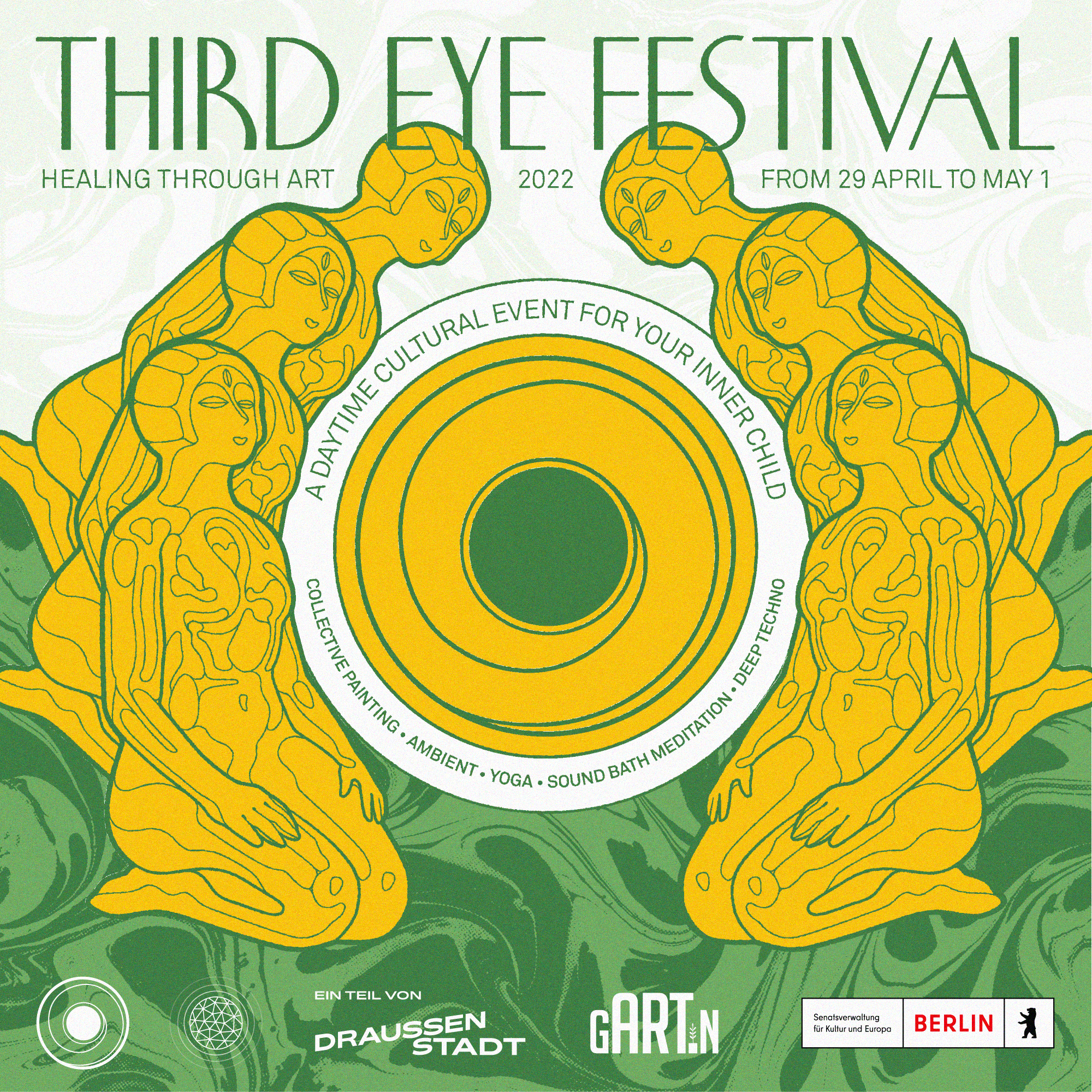 Third Eye Festival ||| Day 1 - Flyer front