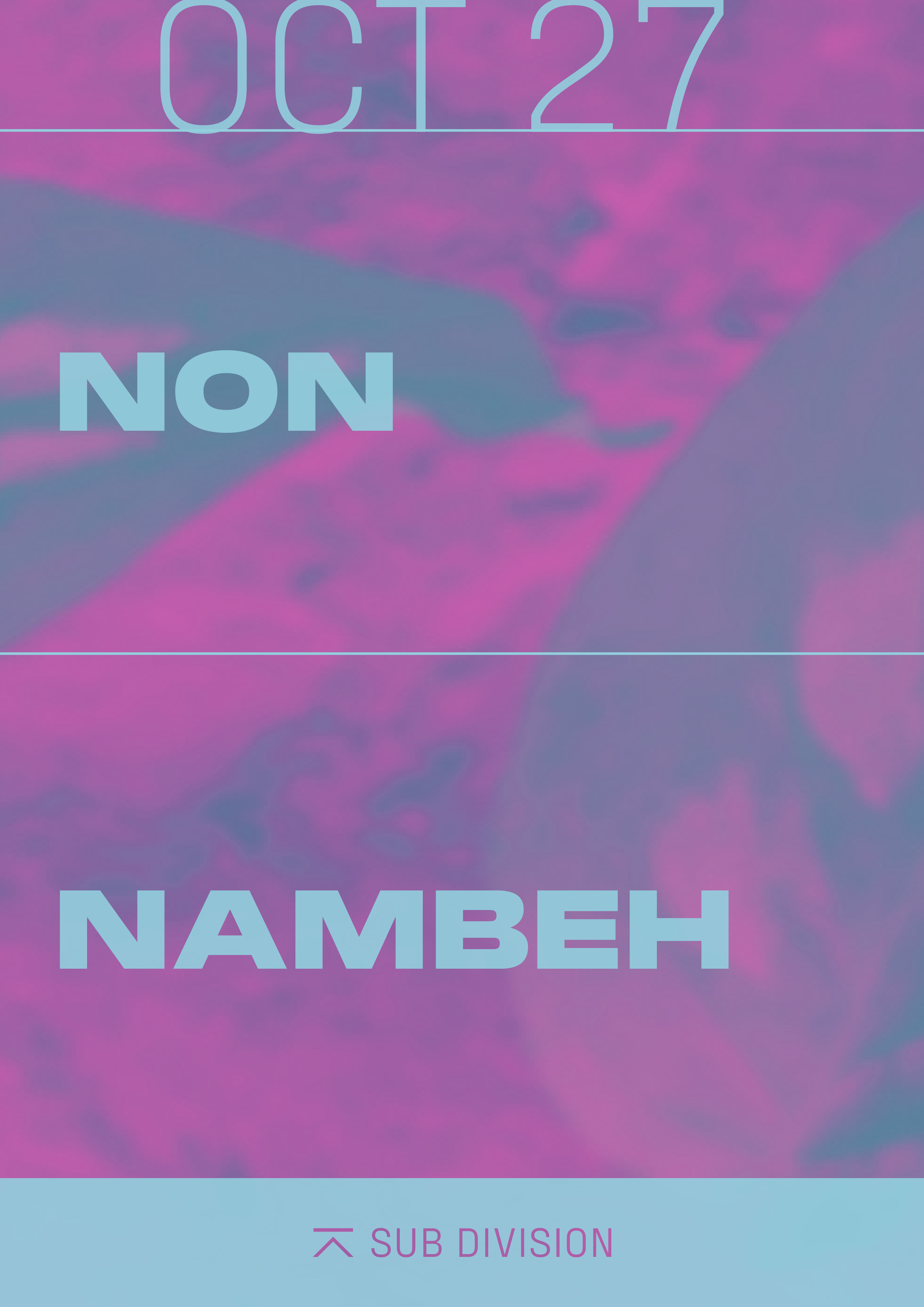 Non + Nambeh - Flyer back