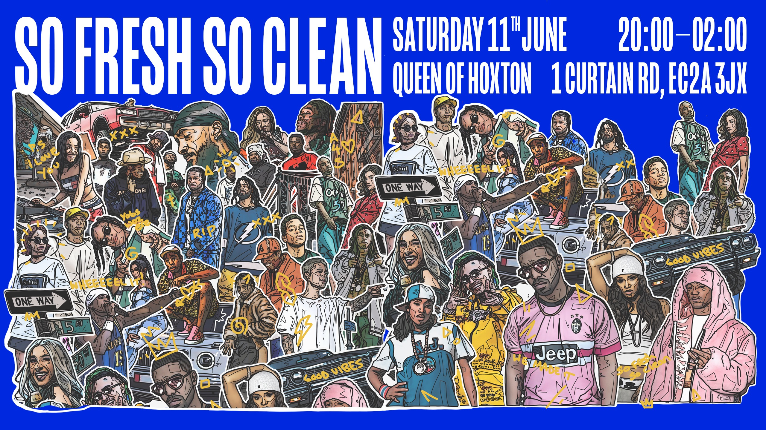 So Fresh So Clean - Saturday 11th June - Flyer front
